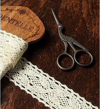 Ecru deals lace trim