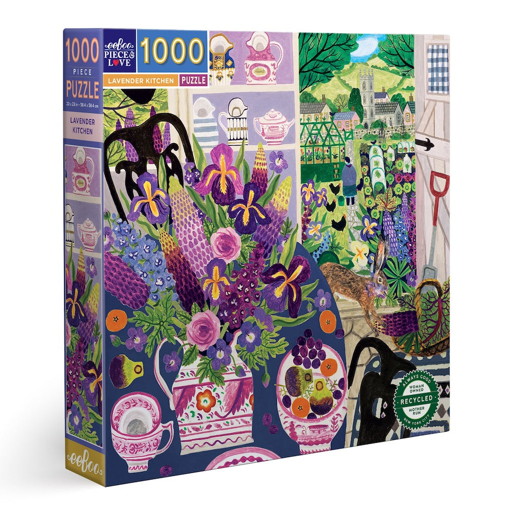 Eeboo Lavender Kitchen 1000pc Puzzle