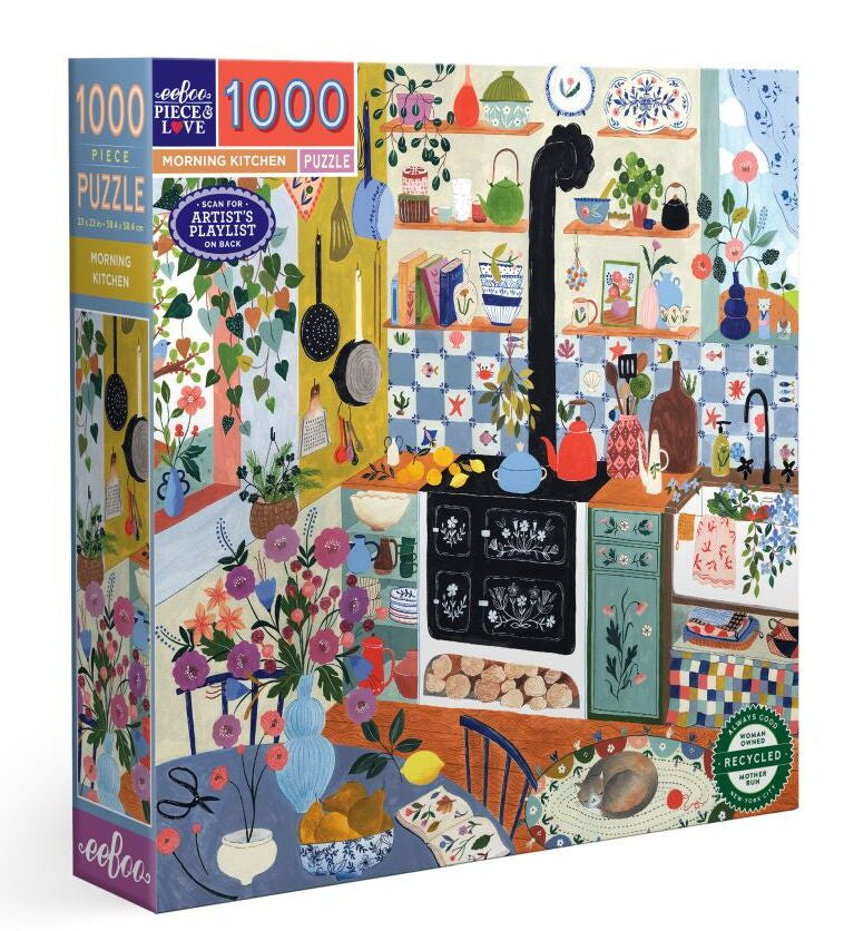 Eeboo Morning Kitchen 1000pc Puzzle