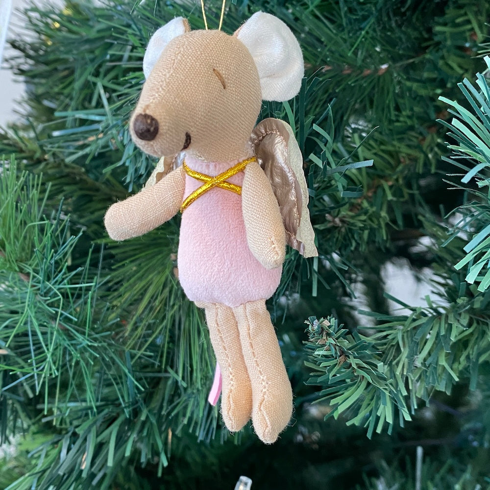 Angel Mouse Christmas Decoration