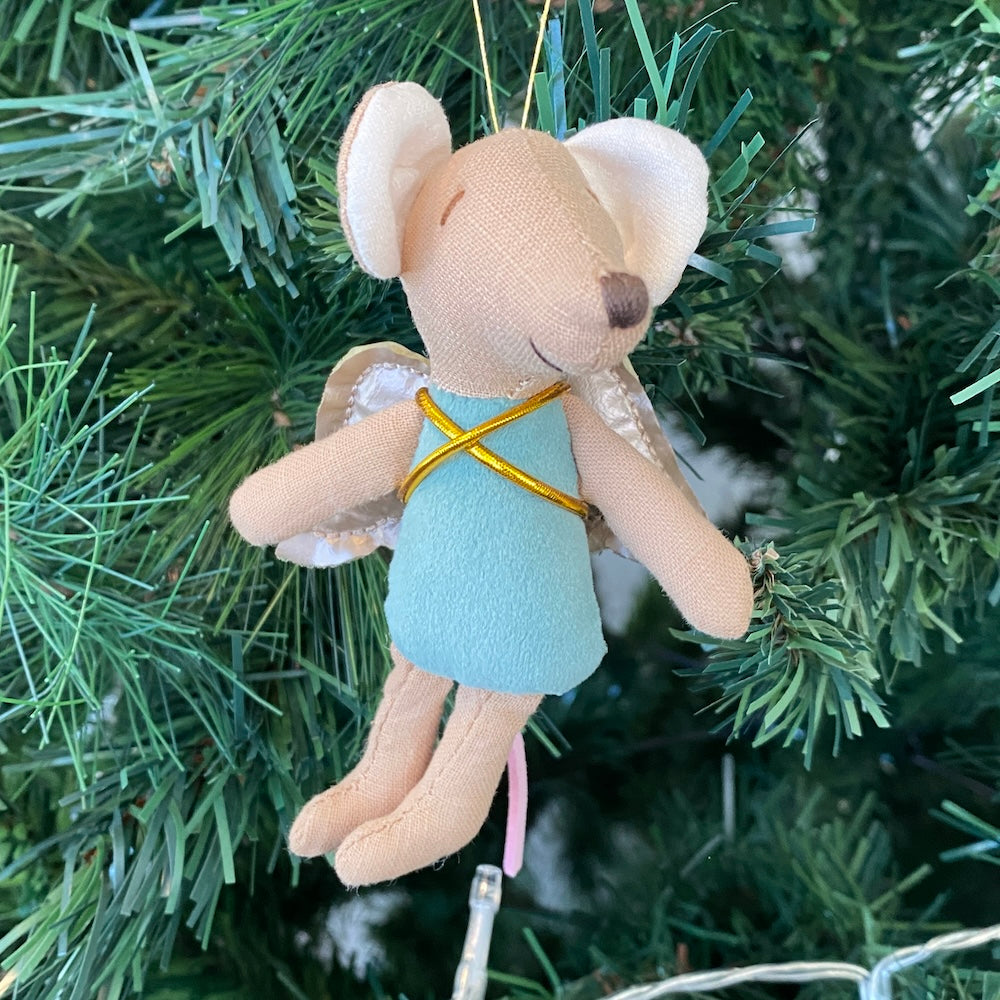 Angel Mouse Christmas Decoration