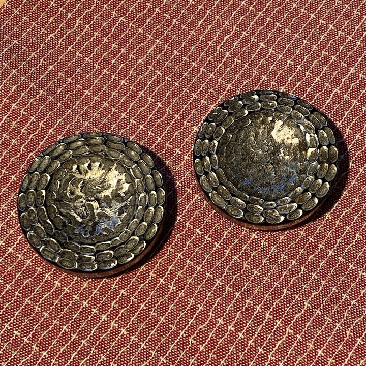 Vintage Statement Coat Buttons x 2