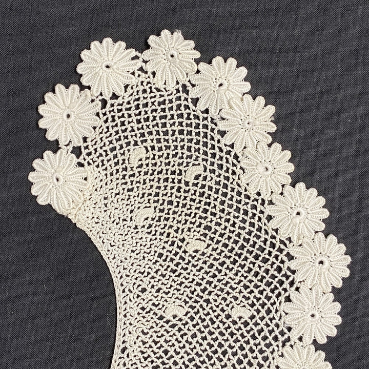 Antique Irish Crochet Lace Collar