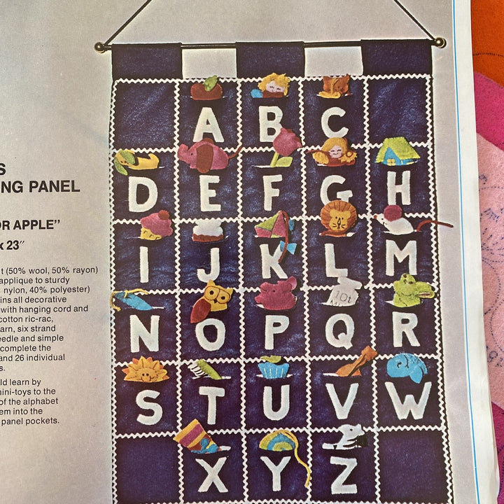 Bucilla Creative Needlecraft Child's ABC Panel Kit