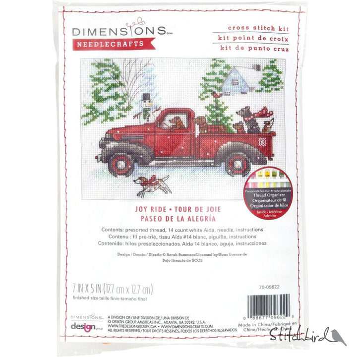 Dimensions Joy Ride Cross Stitch Kit