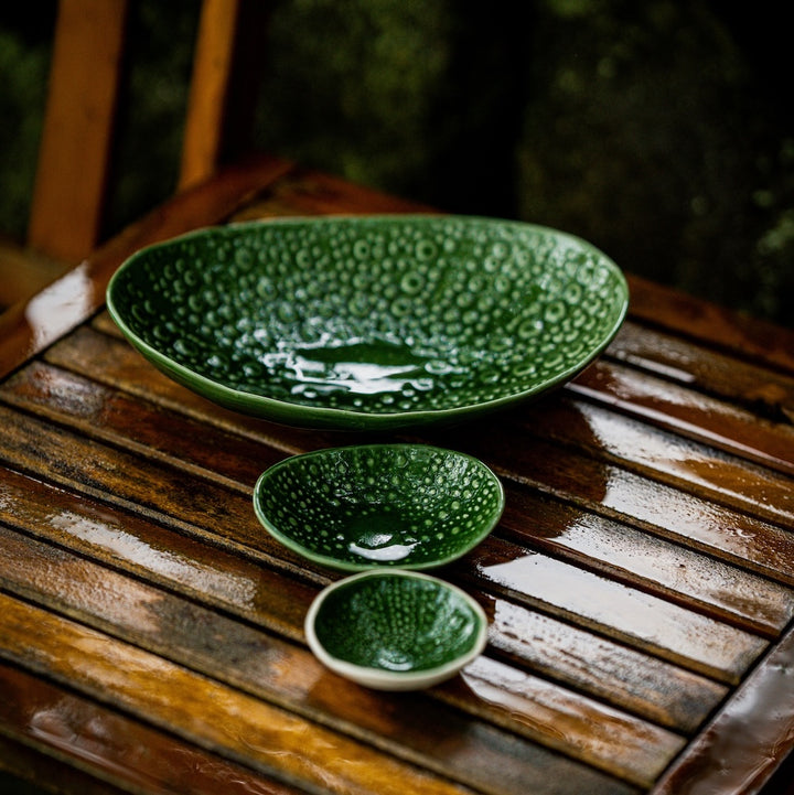 Kina Porcelain Bowl 10cm - Green