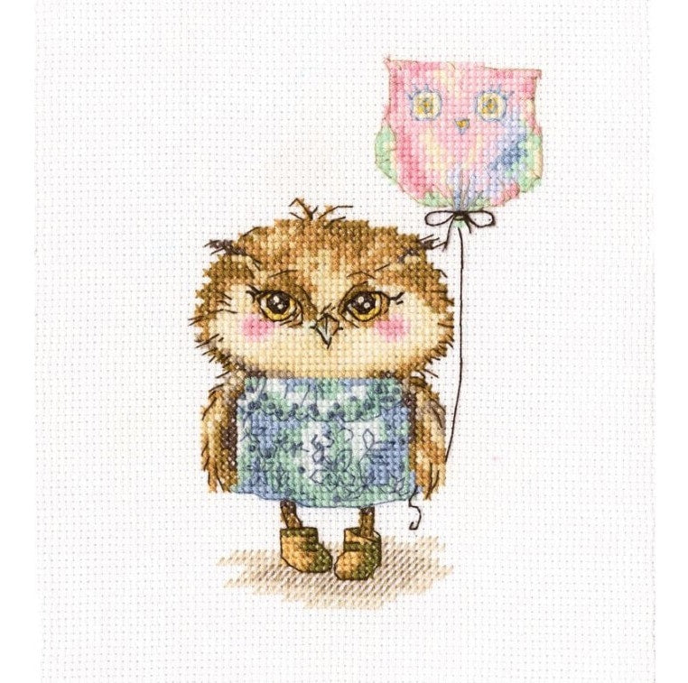 Baby Owl Dream Cross Stitch Kit