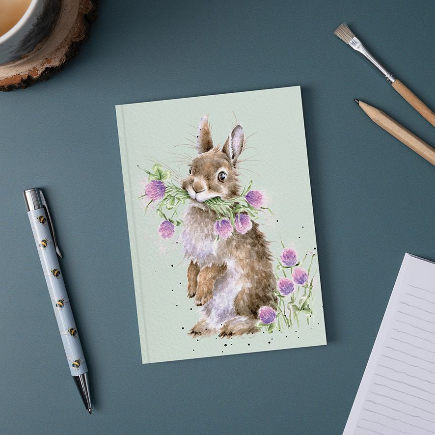 Wrendale Clover Rabbit Notebook