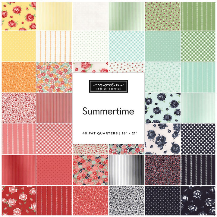 Summertime Fat Quarter Bundle (40 pieces)