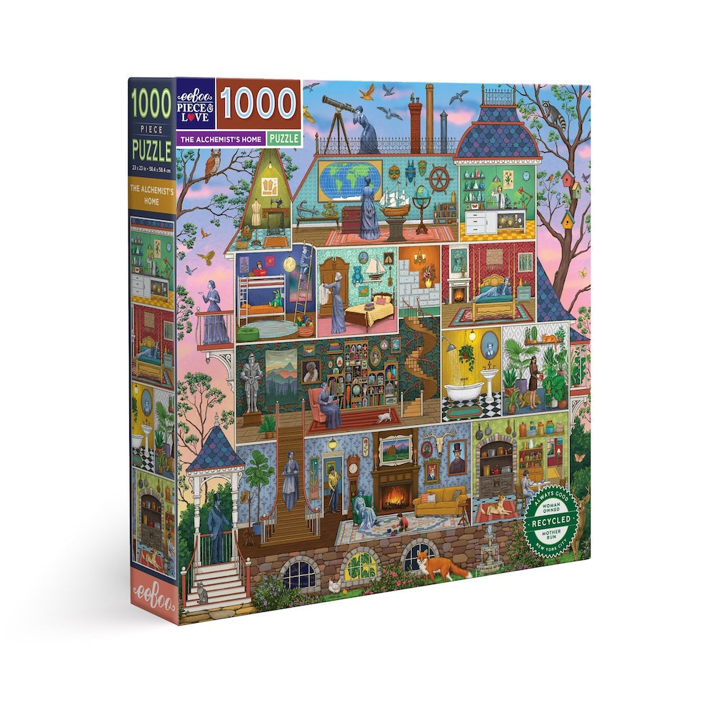 Eeboo The Alchemist's Home 1000pc Puzzle